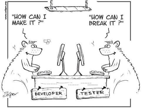 Software Tester versus Developer